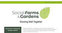 Desktop Screenshot of carefarminguk.org