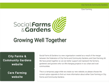 Tablet Screenshot of carefarminguk.org